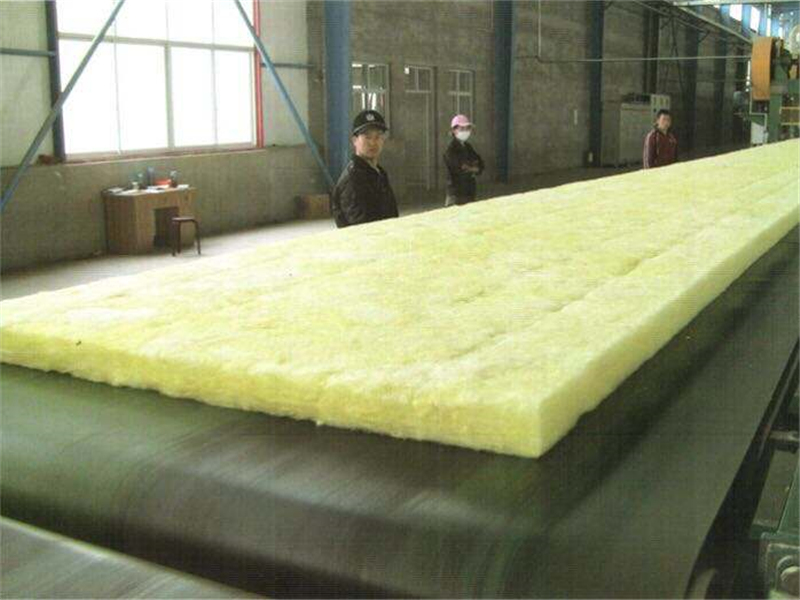 玻璃絲綿卷氈工藝
